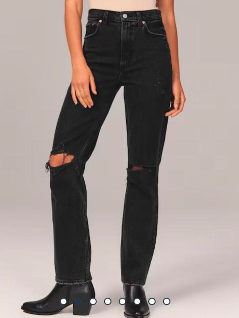 Abercrombie & Fitch 90s High Rise Jeans